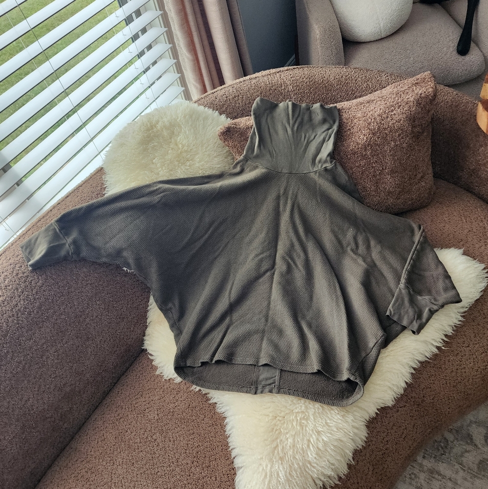 Stateside Olive Green Turtleneck Top